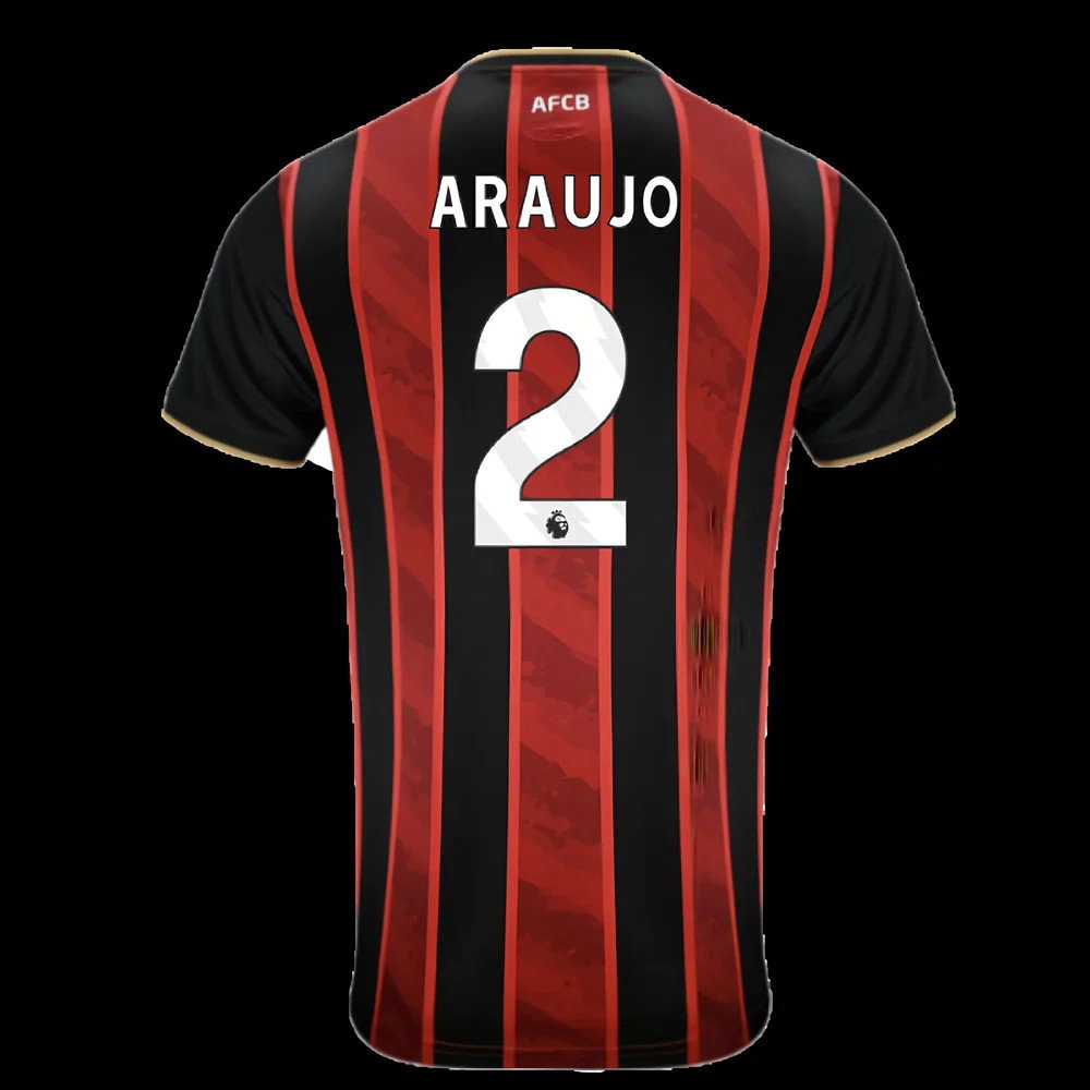 2025-2026 Bournemouth Home Shirt - Kids (Araujo 2)