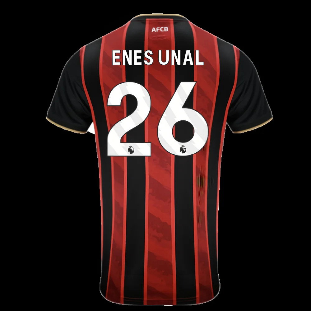 2025-2026 Bournemouth Home Shirt - Kids (Enes Unal 26)