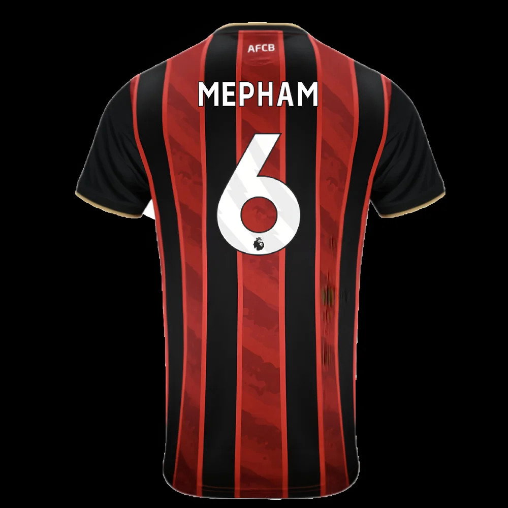 2025-2026 Bournemouth Home Shirt - Kids (Mepham 6)