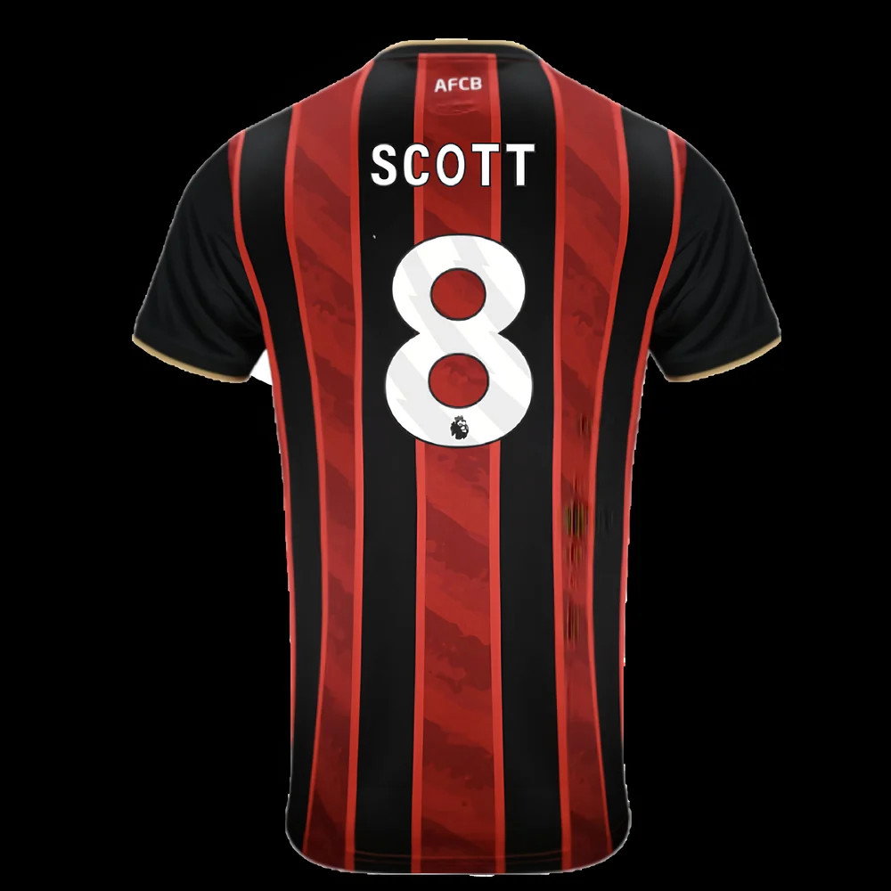 2025-2026 Bournemouth Home Shirt - Kids (Scott 8)