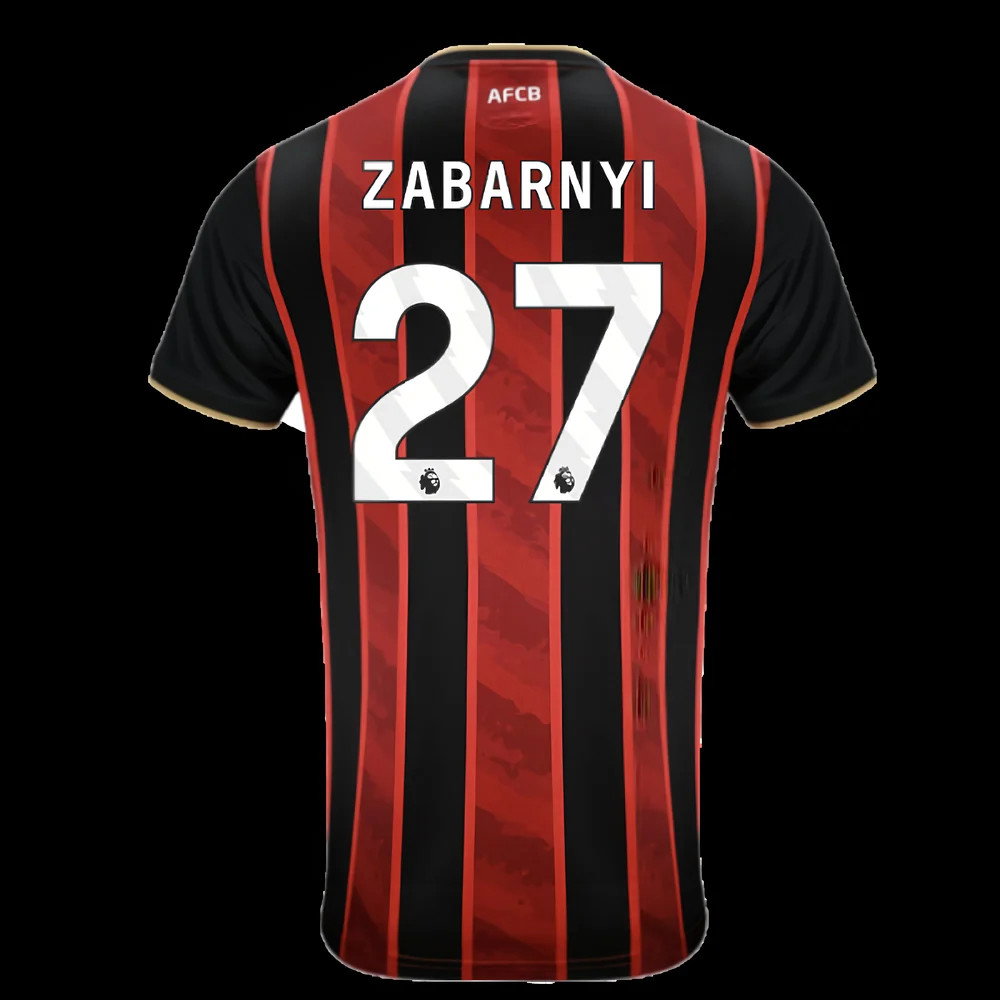 2025-2026 Bournemouth Home Shirt - Kids (Zabarnyi 27)