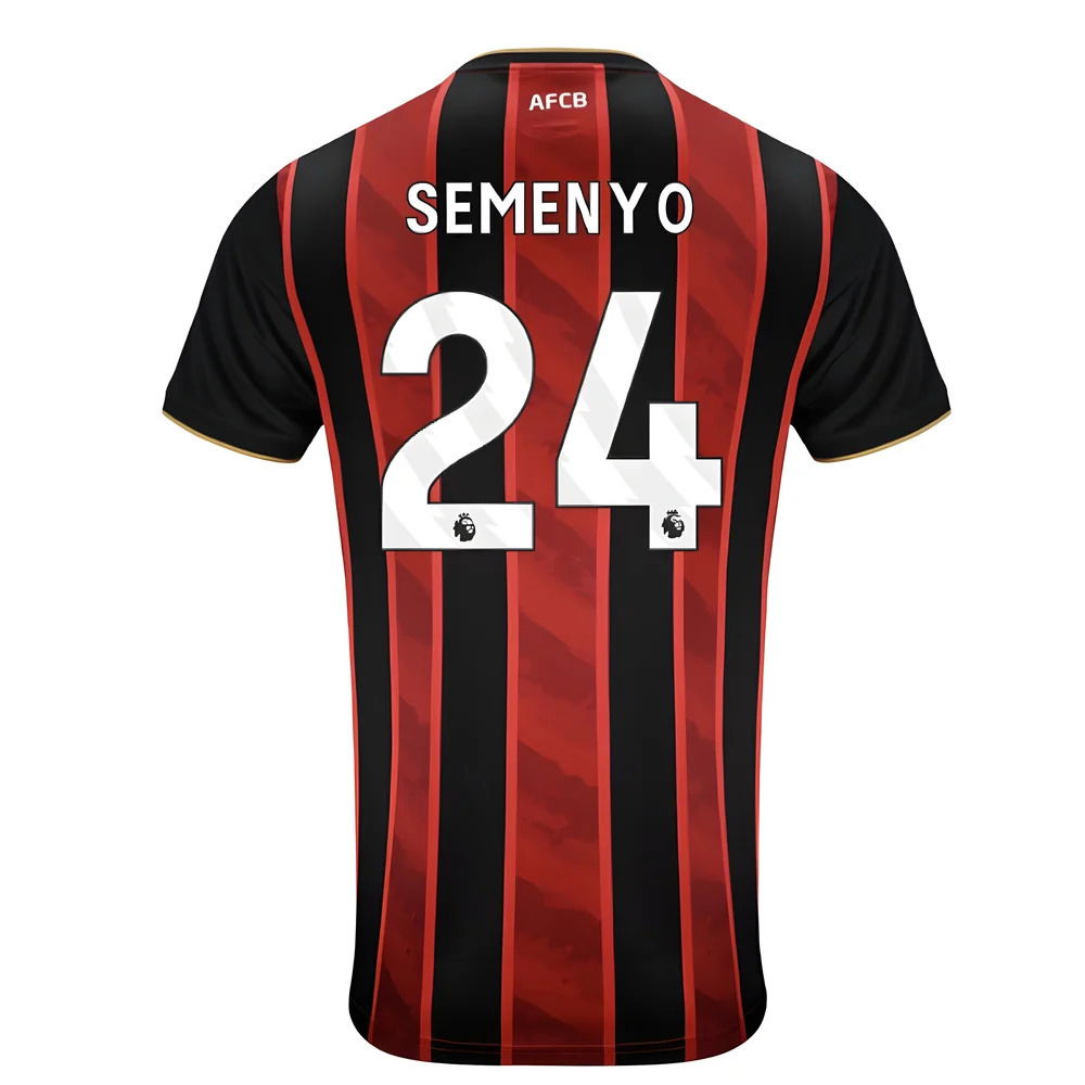 2025-2026 Bournemouth Home Shirt (Semenyo 24)
