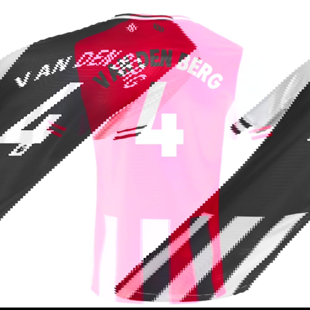 2025-2026 Brentford Home Shirt (Van Den Berg 4)