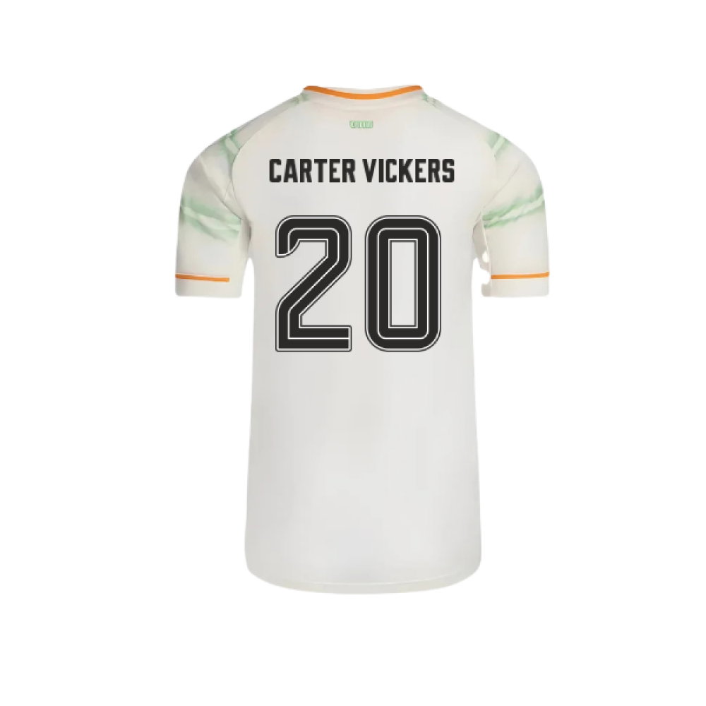 2025-2026 Celtic Third Shirt (Unsponsored) (Carter Vickers 20)