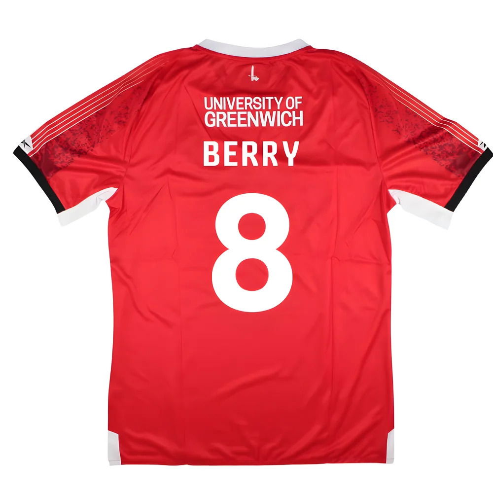 2025-2026 Charlton Athletic Home Shirt (Berry 8)