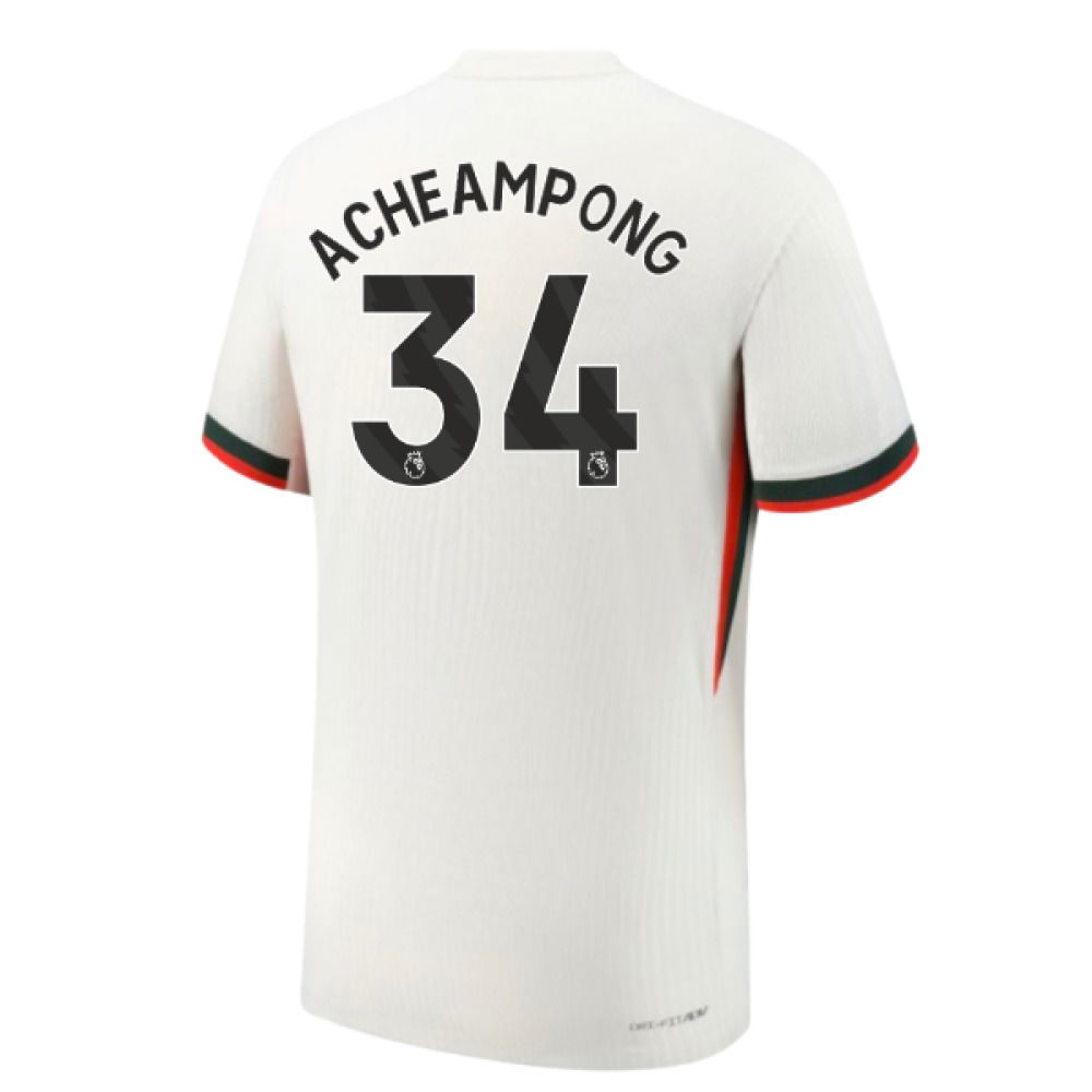 2025-2026 Chelsea Authentic Dri-Fit ADV Away Shirt (Acheampong 34)