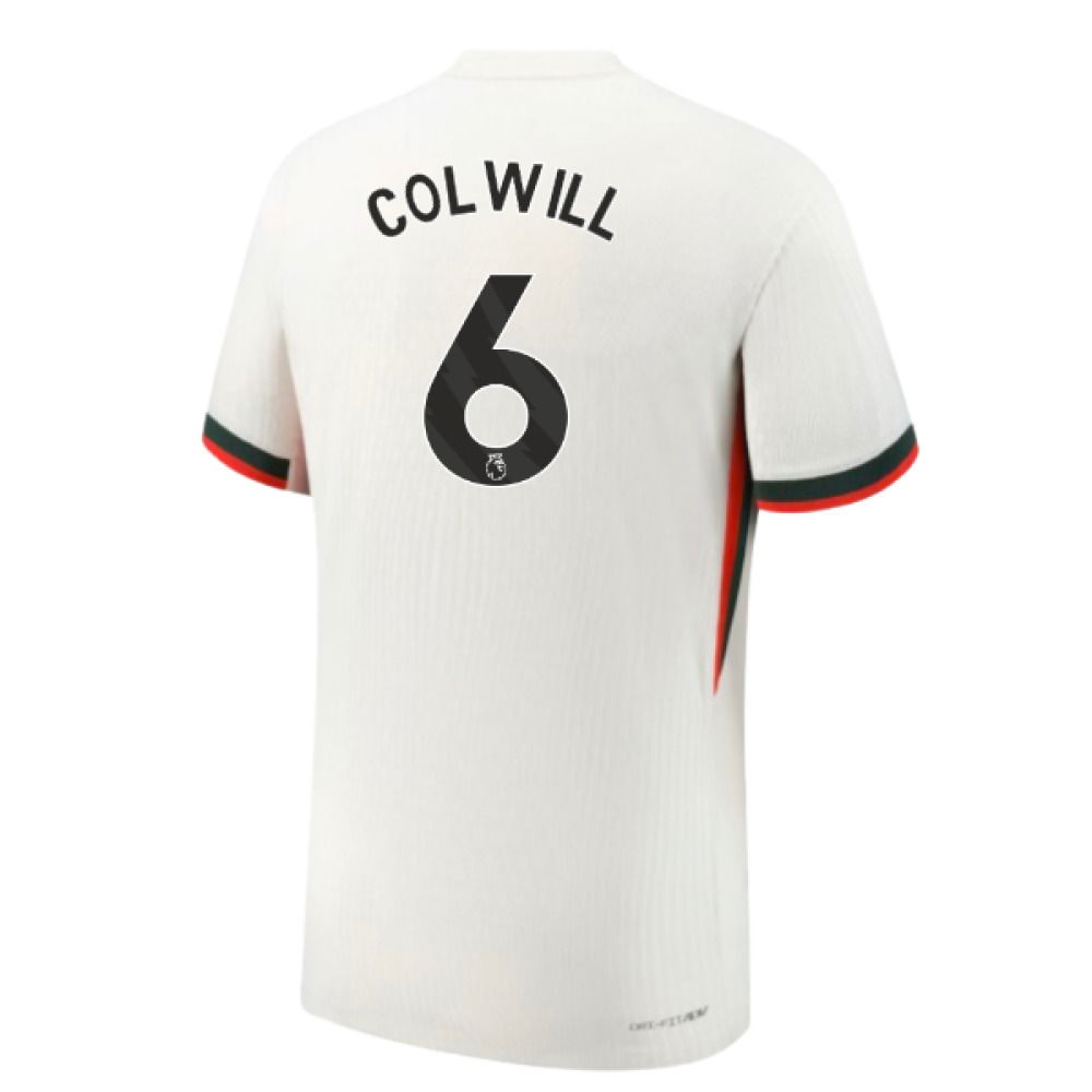 2025-2026 Chelsea Authentic Dri-Fit ADV Away Shirt (Colwill 6)