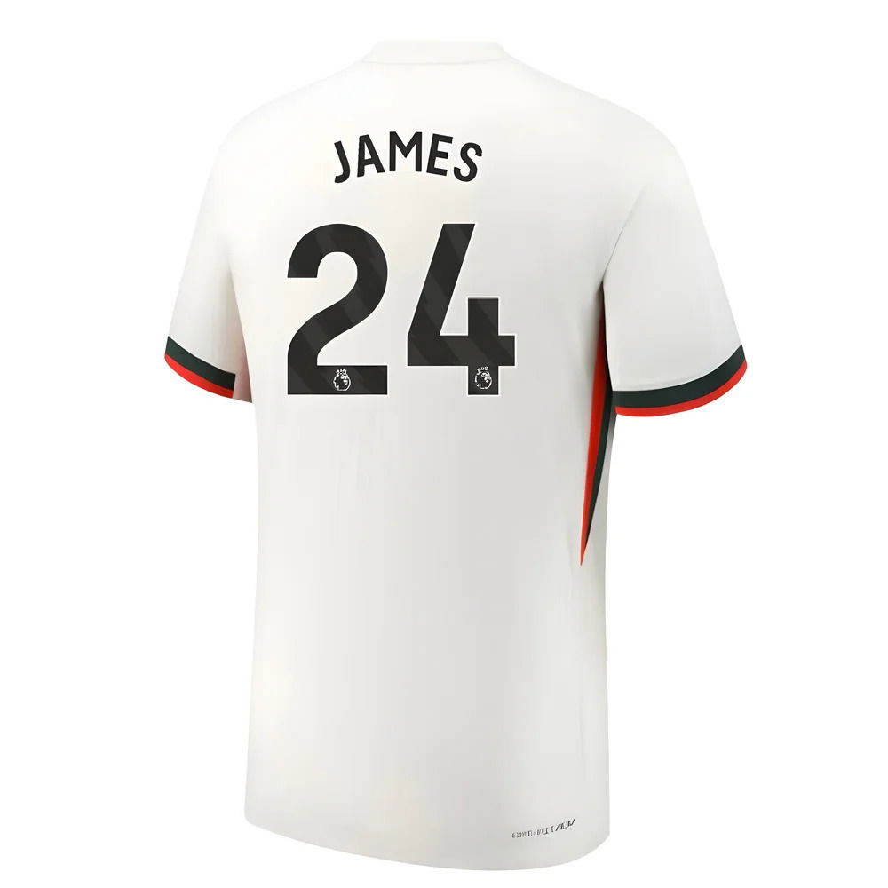 2025-2026 Chelsea Authentic Dri-Fit ADV Away Shirt (James 24)