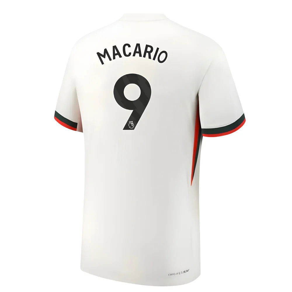 2025-2026 Chelsea Authentic Dri-Fit ADV Away Shirt (Macario 9)