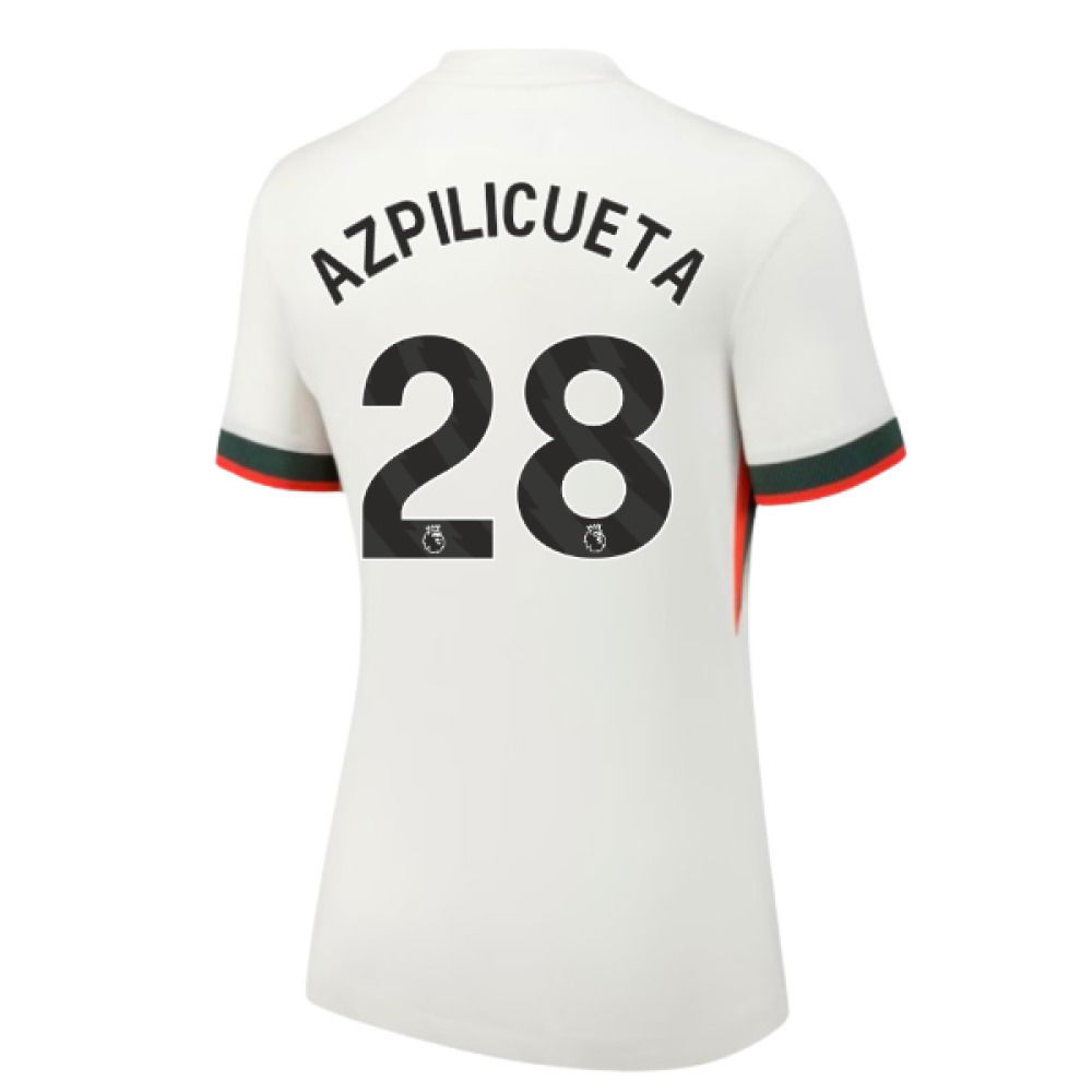 2025-2026 Chelsea Away Shirt (Womens) (Azpilicueta 28)
