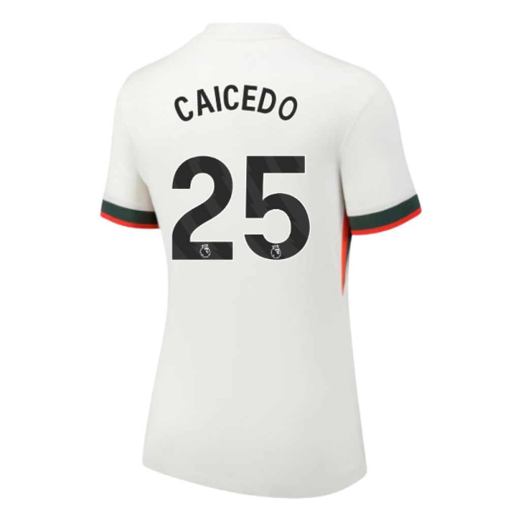 2025-2026 Chelsea Away Shirt (Womens) (Caicedo 25)