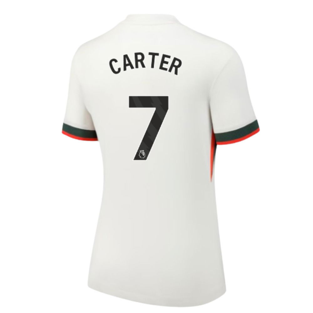 2025-2026 Chelsea Away Shirt (Womens) (Carter 7)