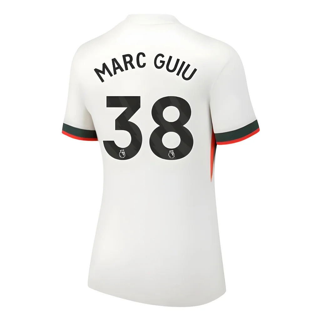2025-2026 Chelsea Away Shirt (Womens) (Marc Guiu 38)