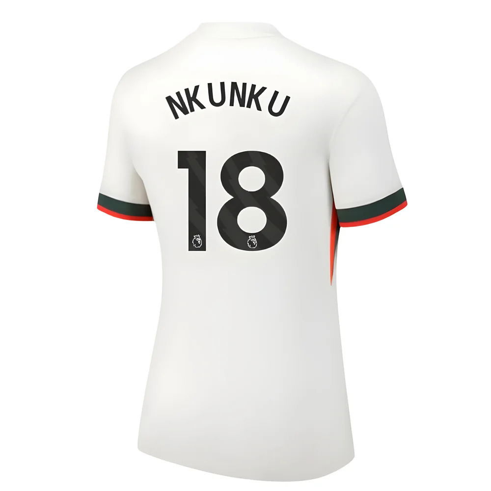 2025-2026 Chelsea Away Shirt (Womens) (Nkunku 18)