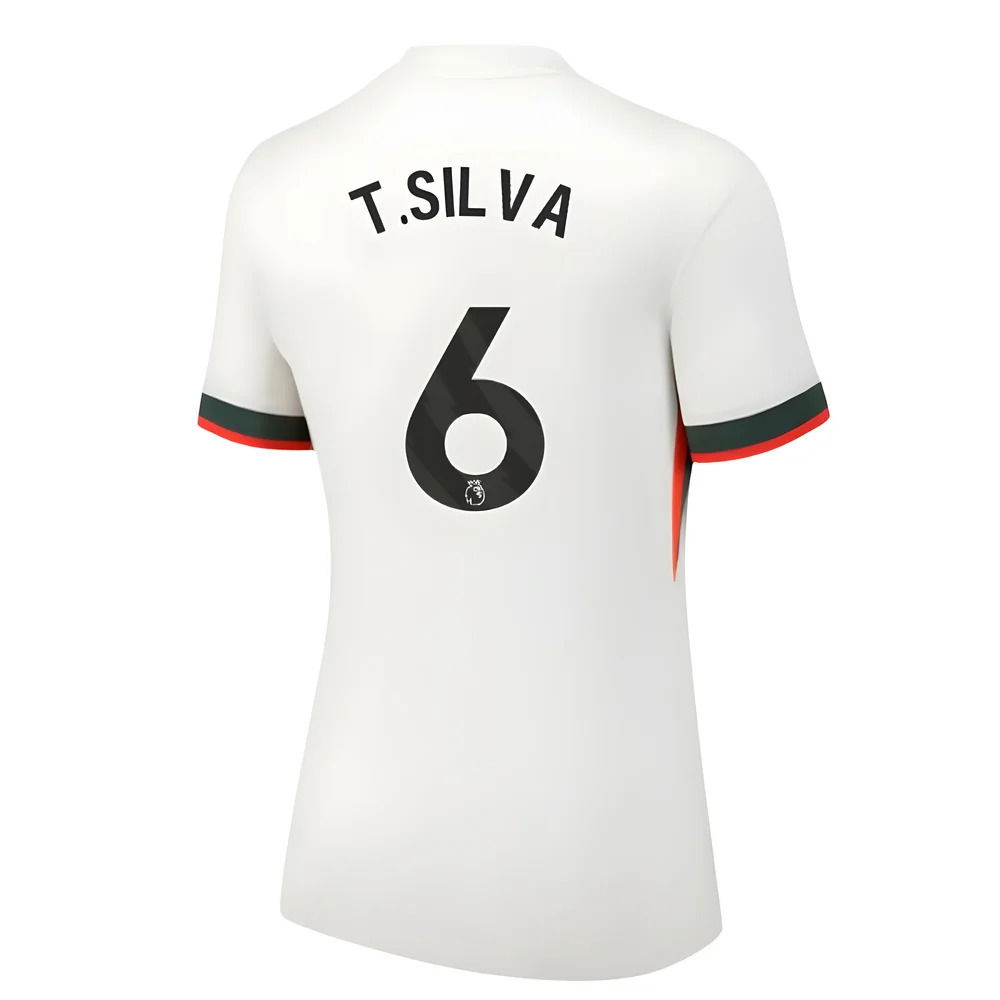 2025-2026 Chelsea Away Shirt (Womens) (T.Silva 6)