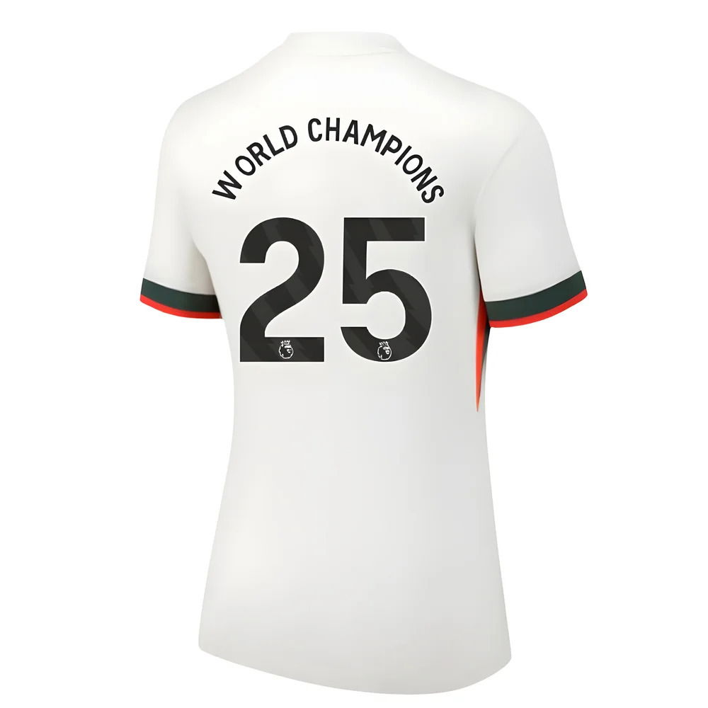 2025-2026 Chelsea Away Shirt (Womens) (World Champions 25)
