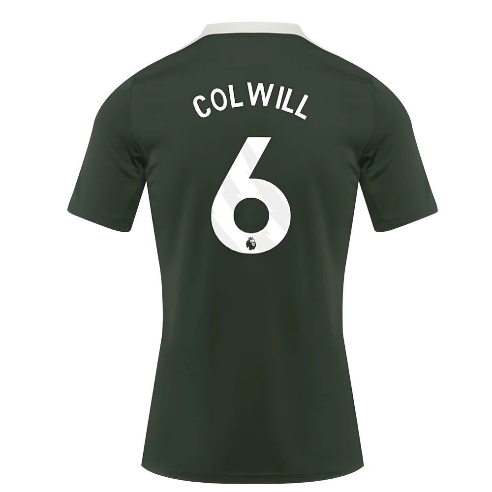 2025-2026 Chelsea Dri-Fit Strike Training Shirt (Green) (Colwill 6)