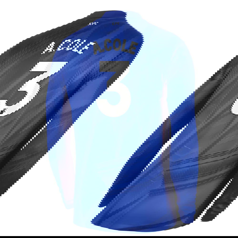 2025-2026 Chelsea Home Long Sleeve Shirt (A.Cole 3)