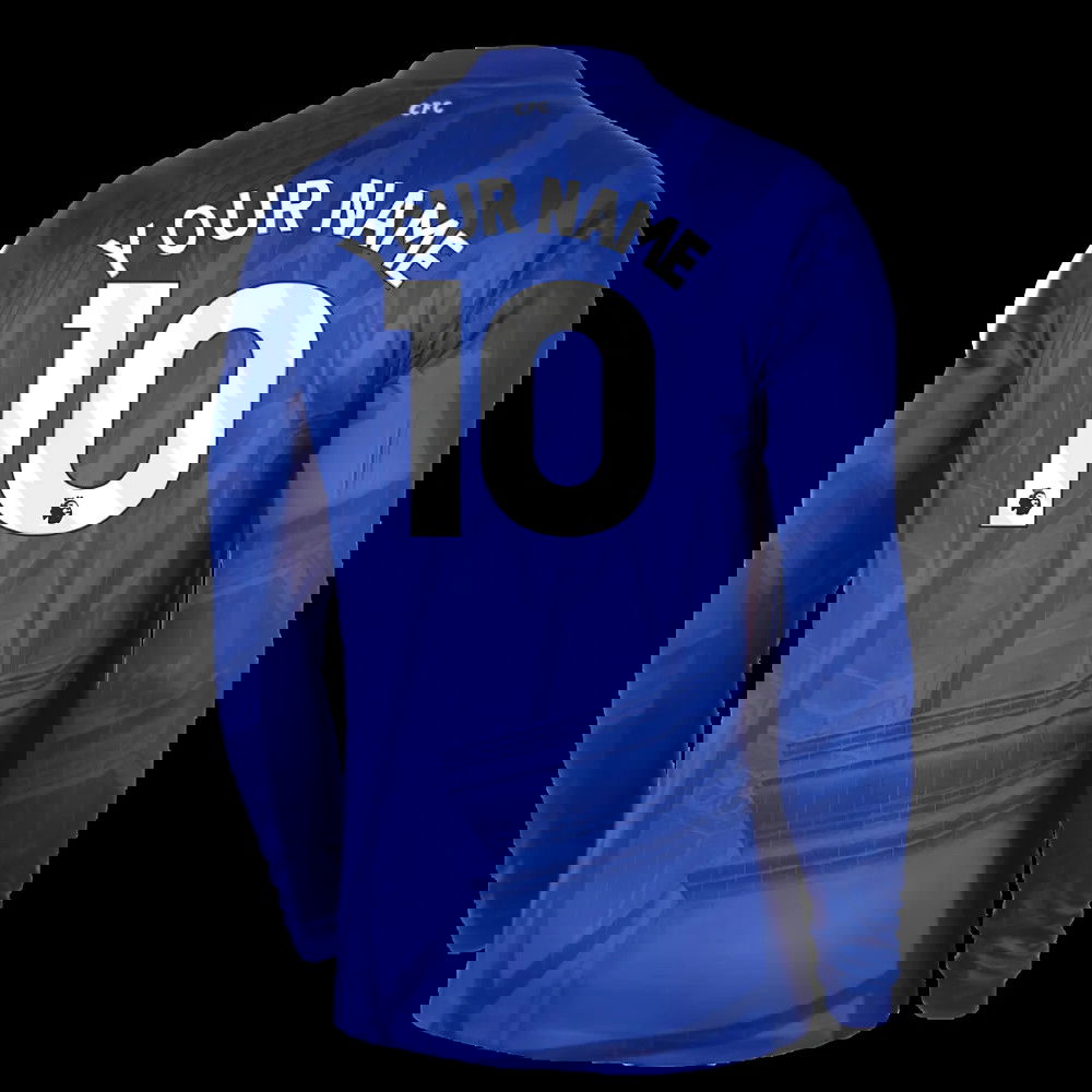 2025-2026 Chelsea Home Long Sleeve Shirt (Your Name)