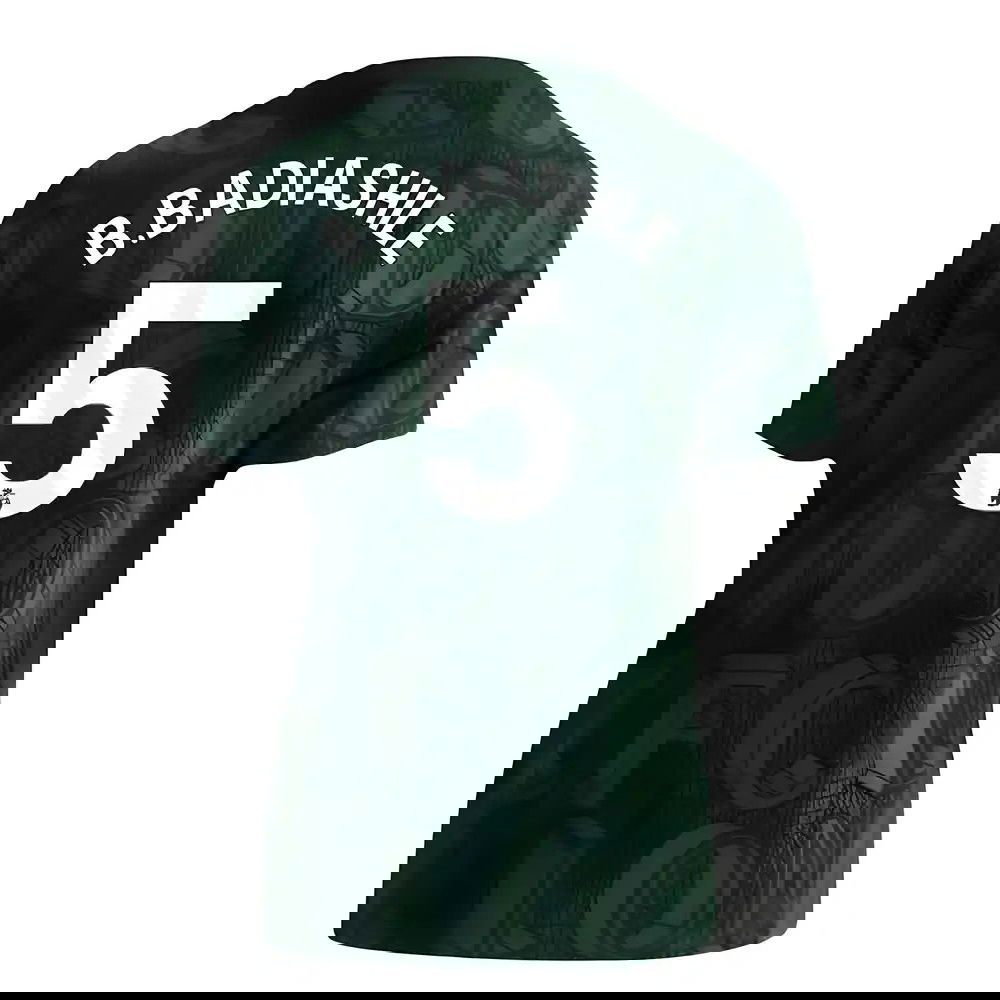 2025-2026 Chelsea Pre Match Shirt (Green) - Kids (B.Badiashile 5)