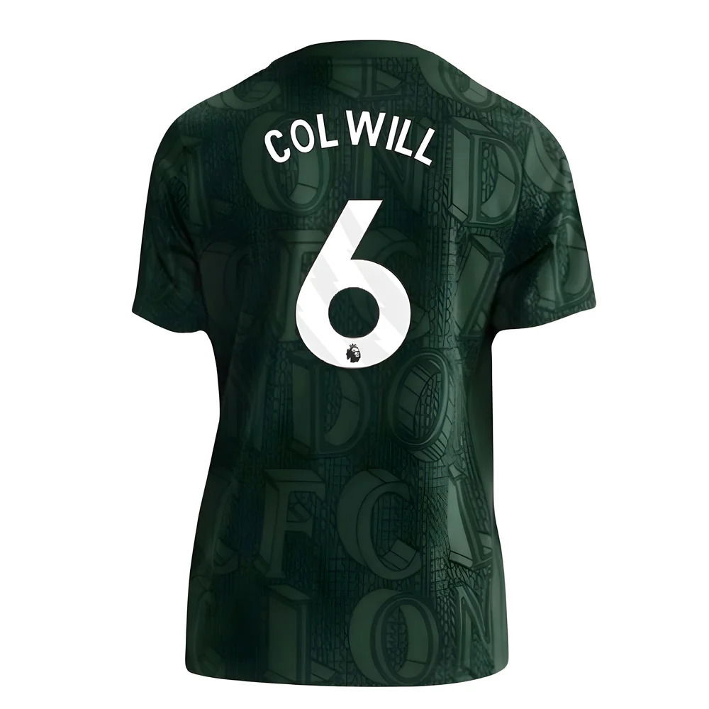 2025-2026 Chelsea Pre Match Shirt (Green) - Kids (Colwill 6)
