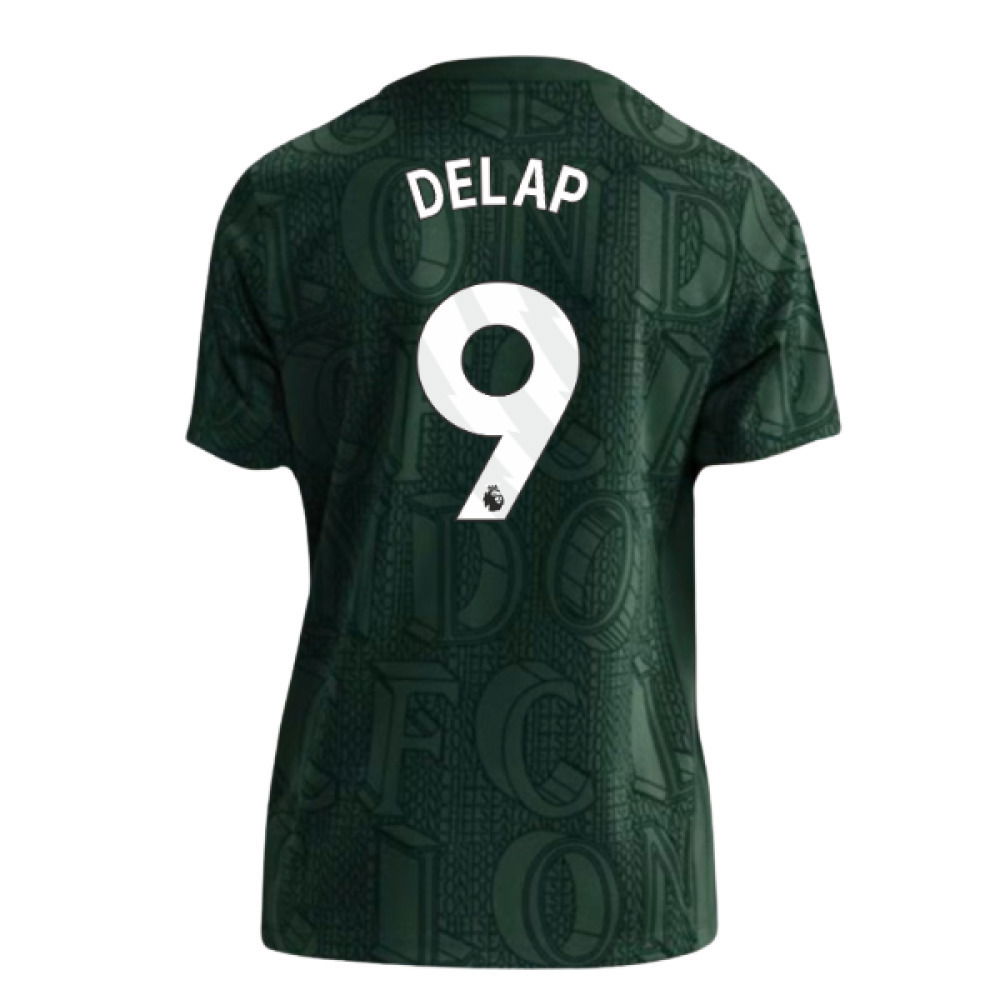 2025-2026 Chelsea Pre Match Shirt (Green) - Kids (Delap 9)