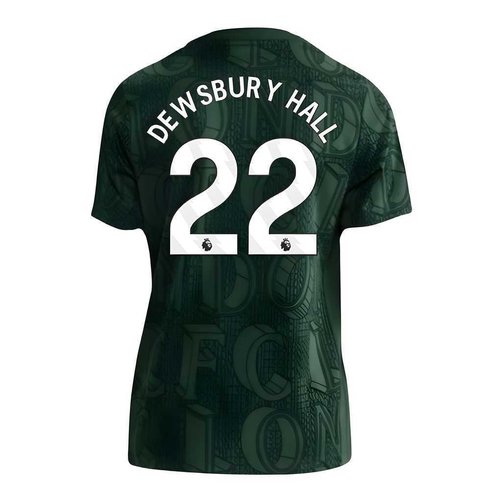 2025-2026 Chelsea Pre Match Shirt (Green) - Kids (Dewsbury Hall 22)
