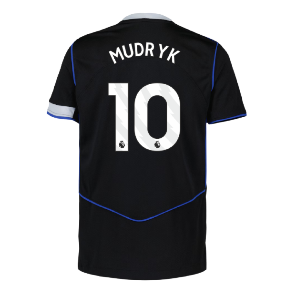 2025-2026 Chelsea Third Authentic Shirt (Mudryk 10)
