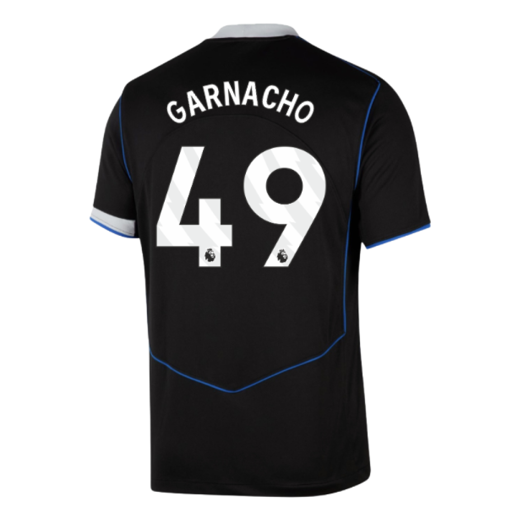 2025-2026 Chelsea Third Shirt (Garnacho 49)