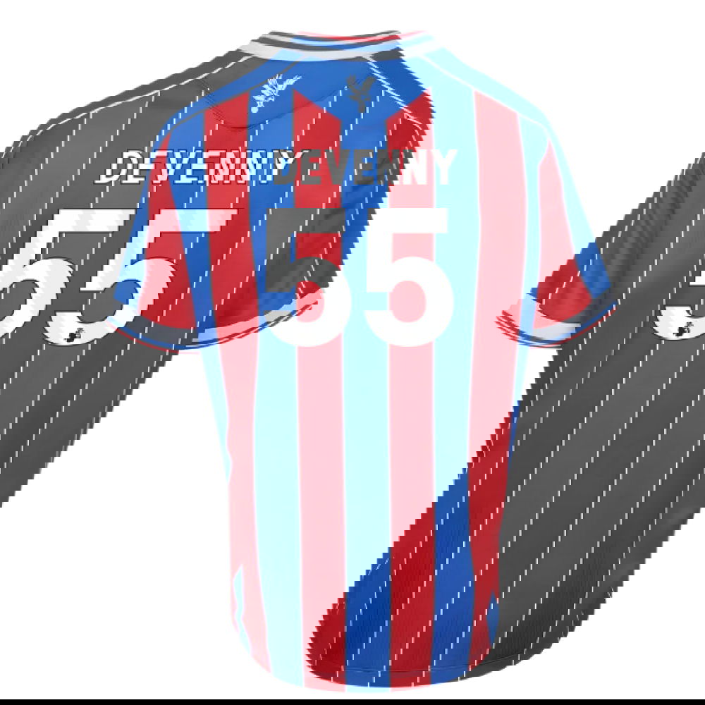 2025-2026 Crystal Palace Home Shirt (Kids) (Devenny 55)