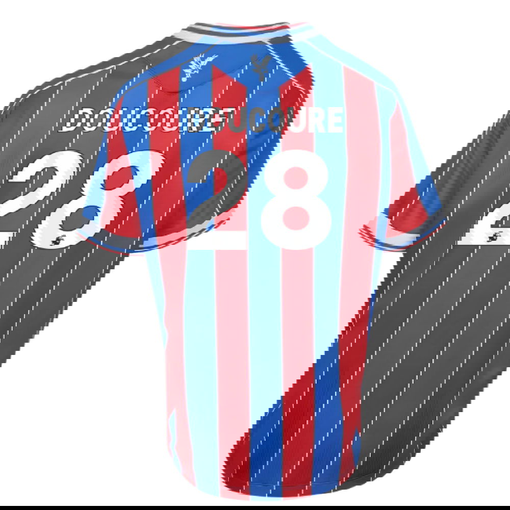 2025-2026 Crystal Palace Home Shirt (Kids) (Doucoure 28)