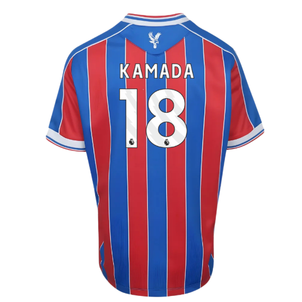2025-2026 Crystal Palace Home Shirt (Kids) (Kamada 18)