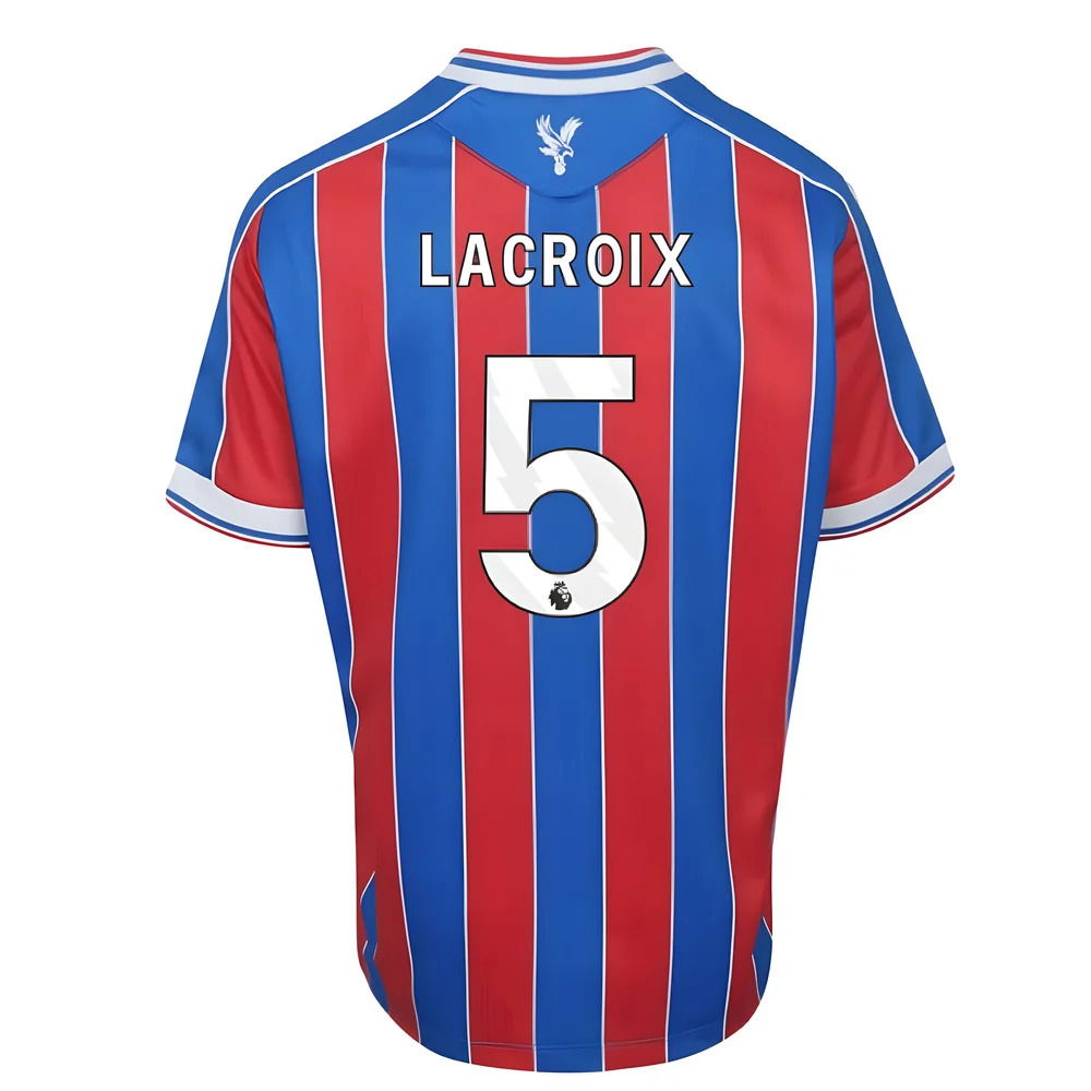 2025-2026 Crystal Palace Home Shirt (Kids) (Lacroix 5)
