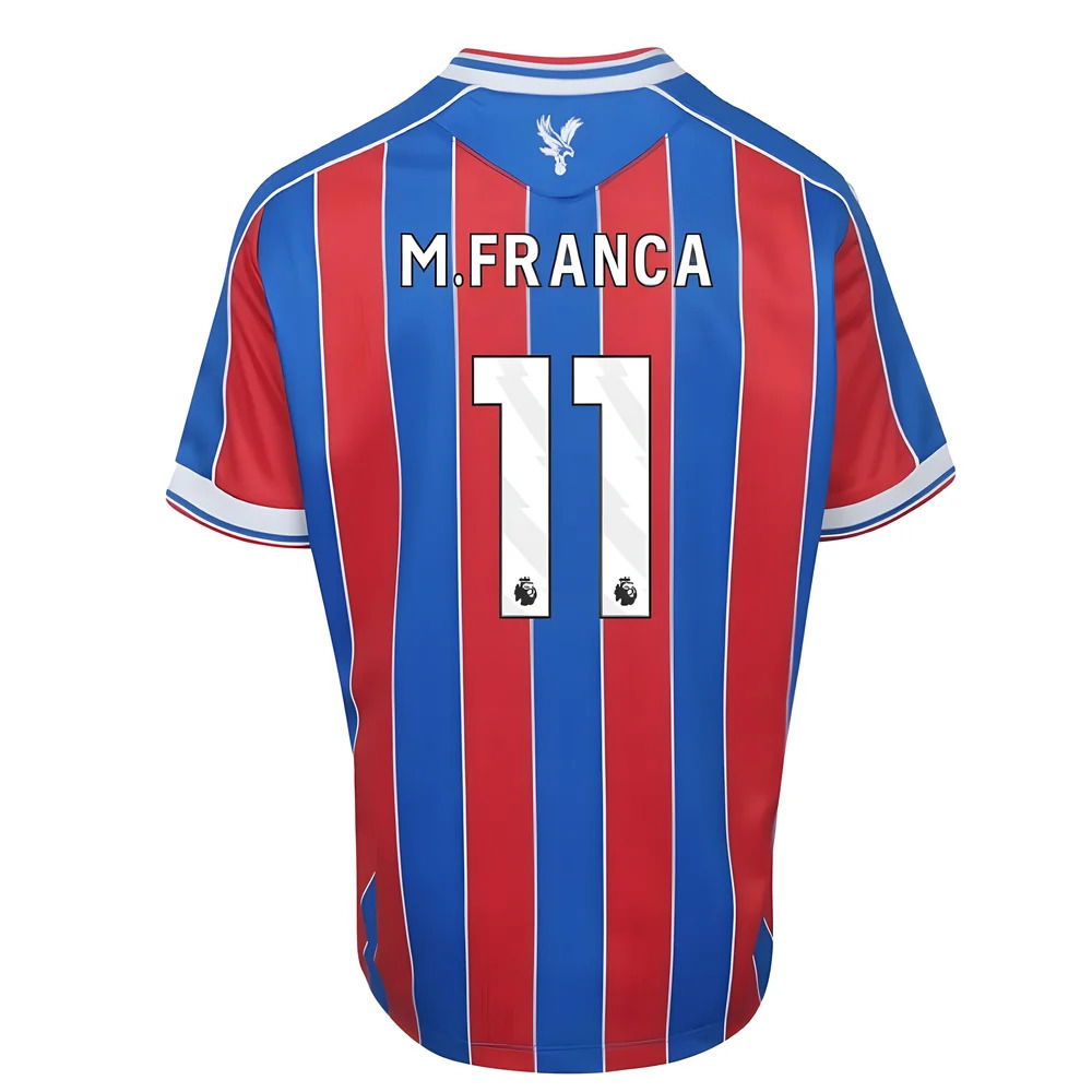 2025-2026 Crystal Palace Home Shirt (Kids) (M.Franca 11)