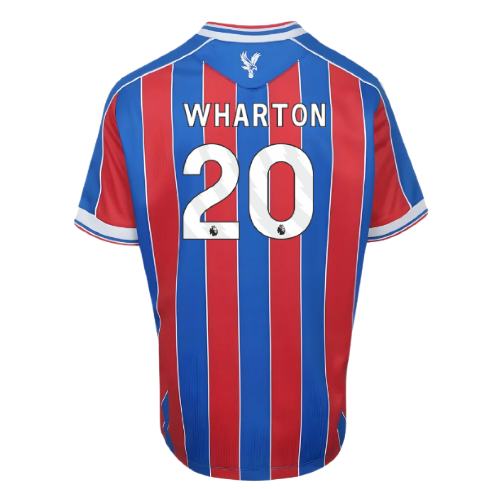 2025-2026 Crystal Palace Home Shirt (Kids) (Wharton 20)