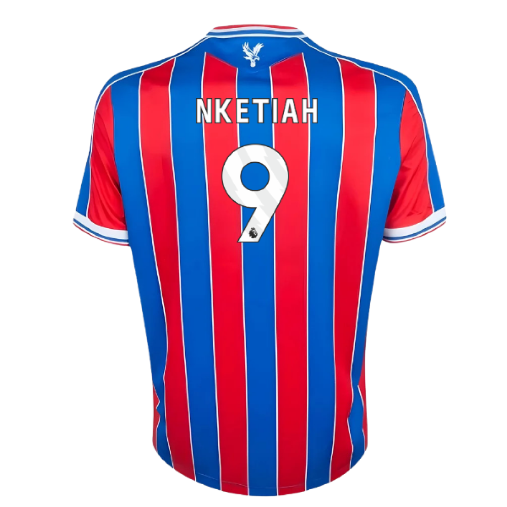 2025-2026 Crystal Palace Home Shirt (Nketiah 9)