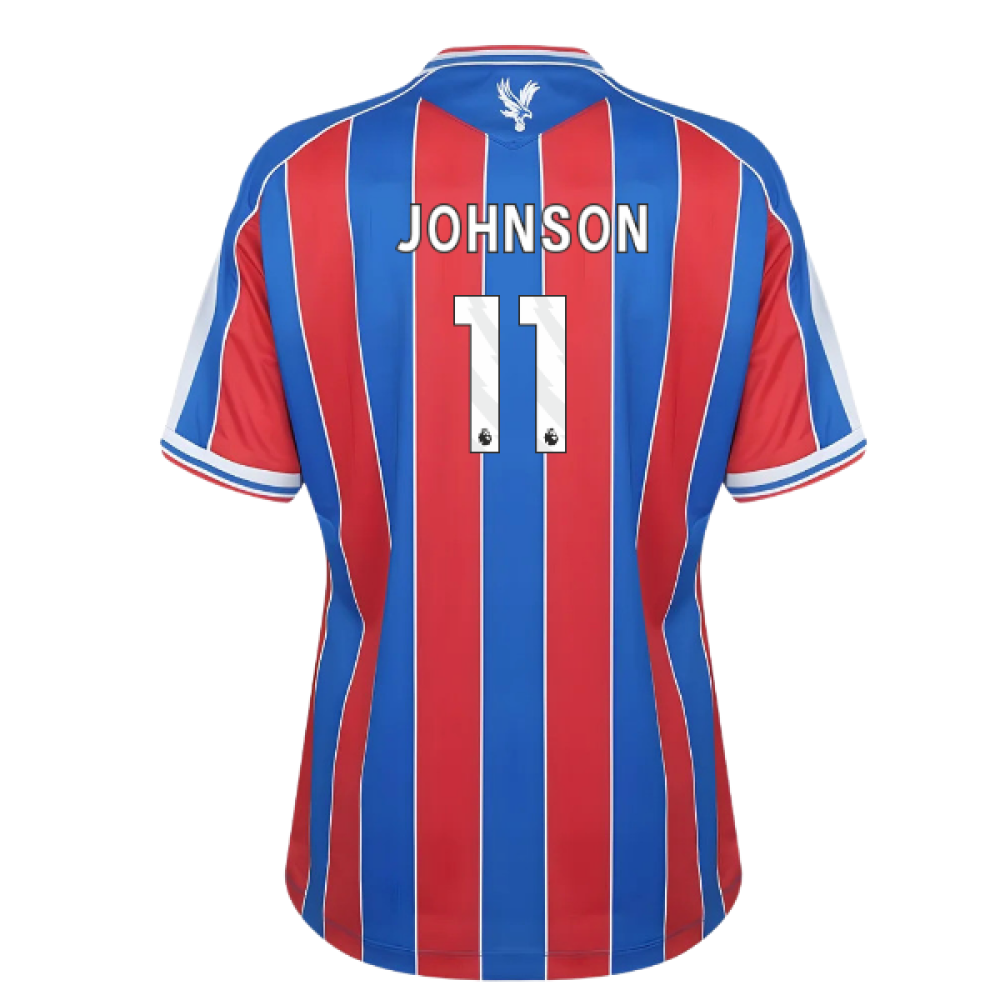 2025-2026 Crystal Palace Home Shirt (Womens) (Johnson 11)