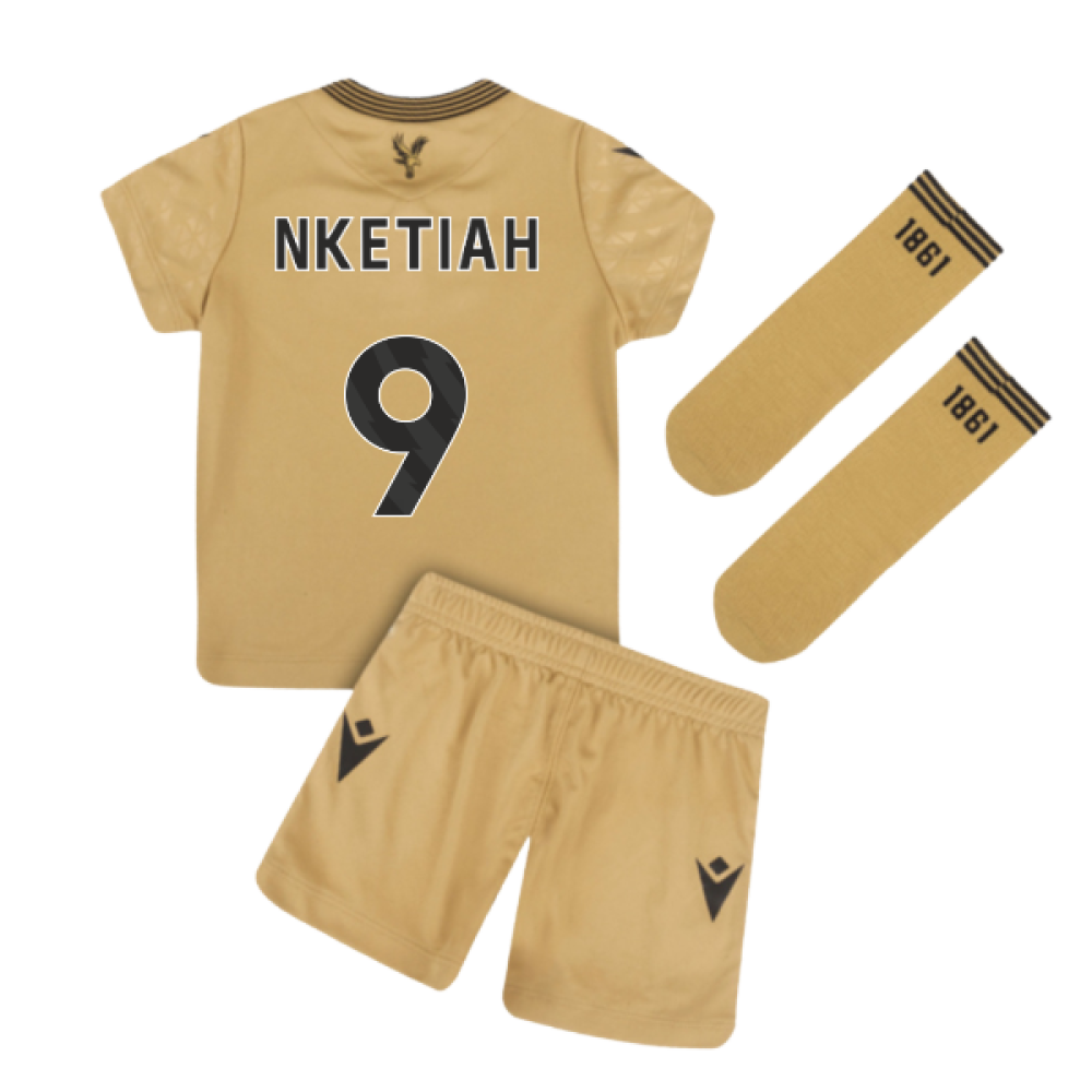 2025-2026 Crystal Palace Third Baby Kit (Nketiah 9)