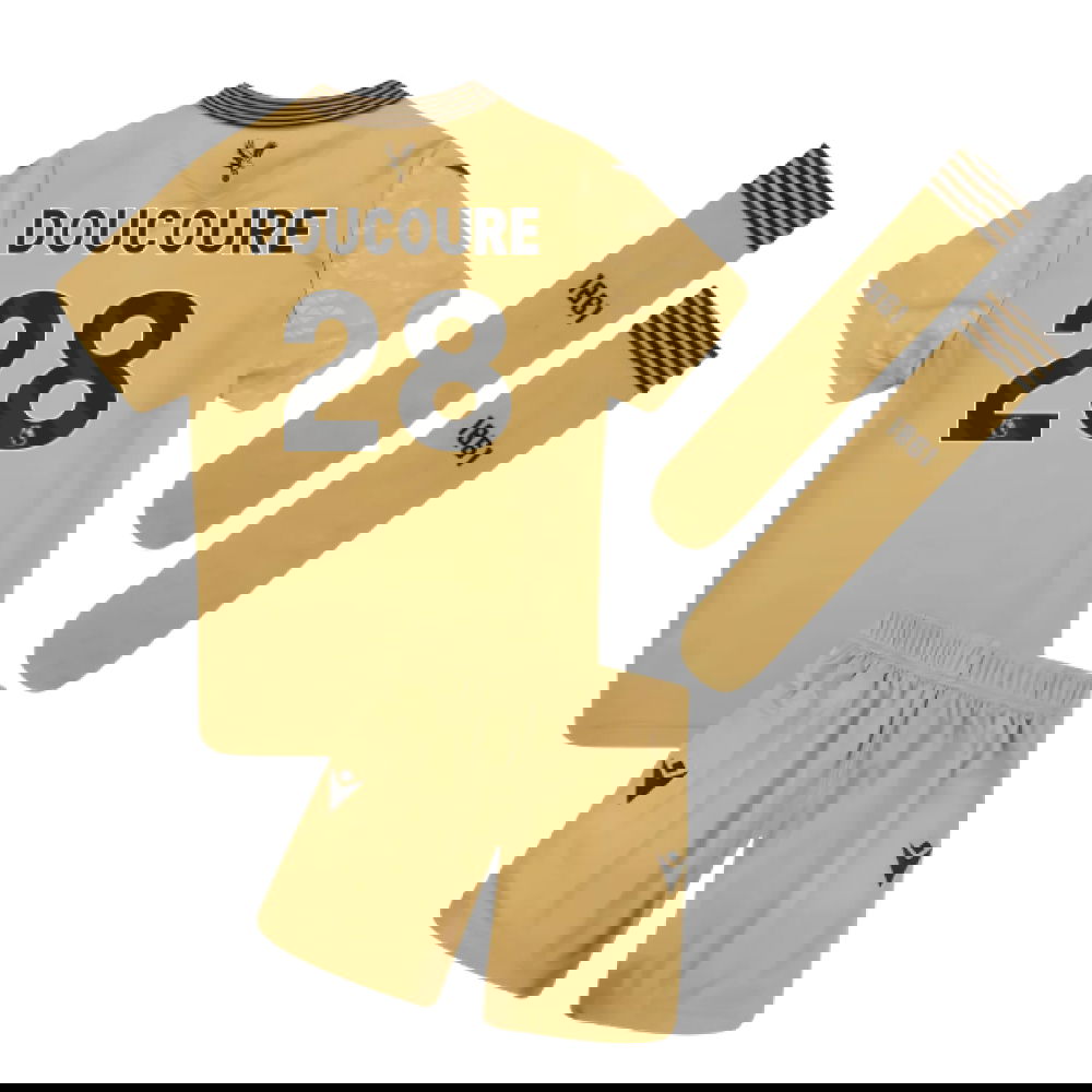 2025-2026 Crystal Palace Third Little Kids Infant Kit (Doucoure 28)