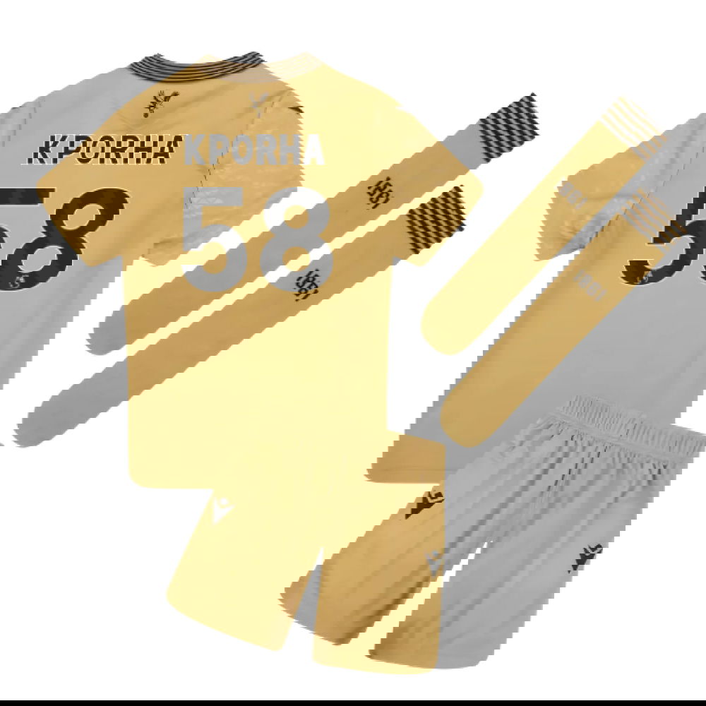 2025-2026 Crystal Palace Third Little Kids Infant Kit (Kporha 58)