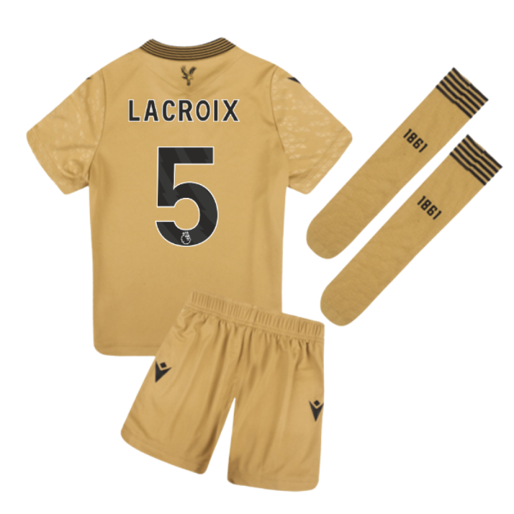 2025-2026 Crystal Palace Third Little Kids Infant Kit (Lacroix 5)