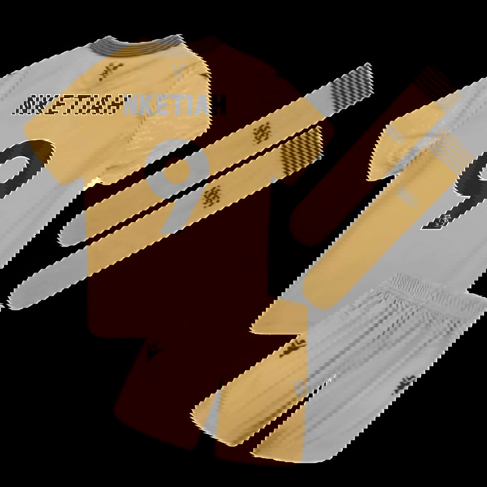 2025-2026 Crystal Palace Third Little Kids Infant Kit (Nketiah 9)