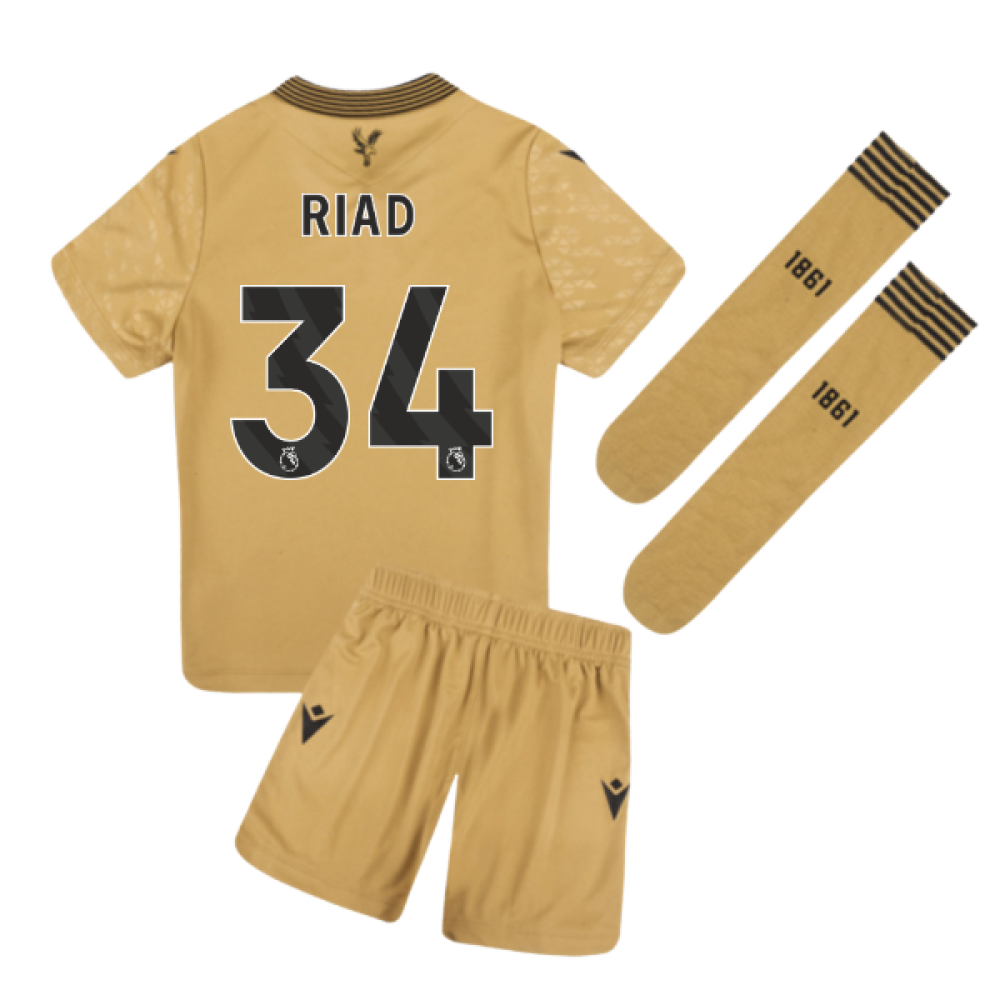 2025-2026 Crystal Palace Third Little Kids Infant Kit (Riad 34)