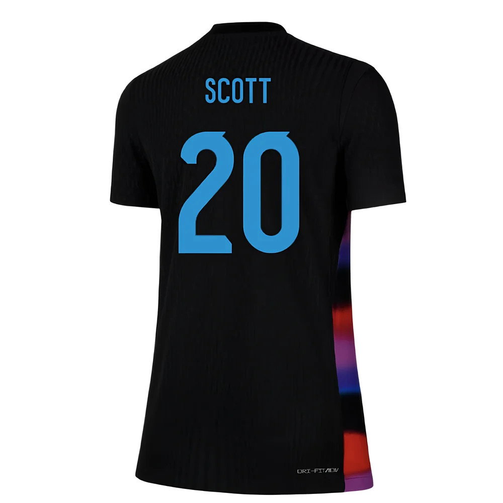 2025-2026 England Authentic Away Shirt (Ladies) (SCOTT 20)