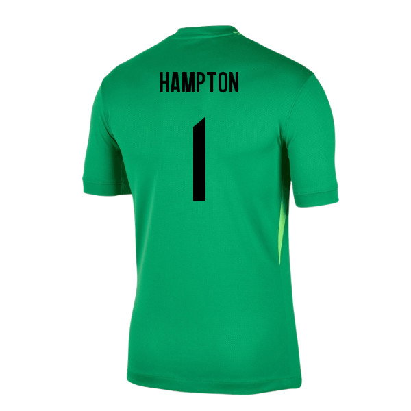 2025-2026 England Goalkeeper Shirt (Green) (Hampton 1)