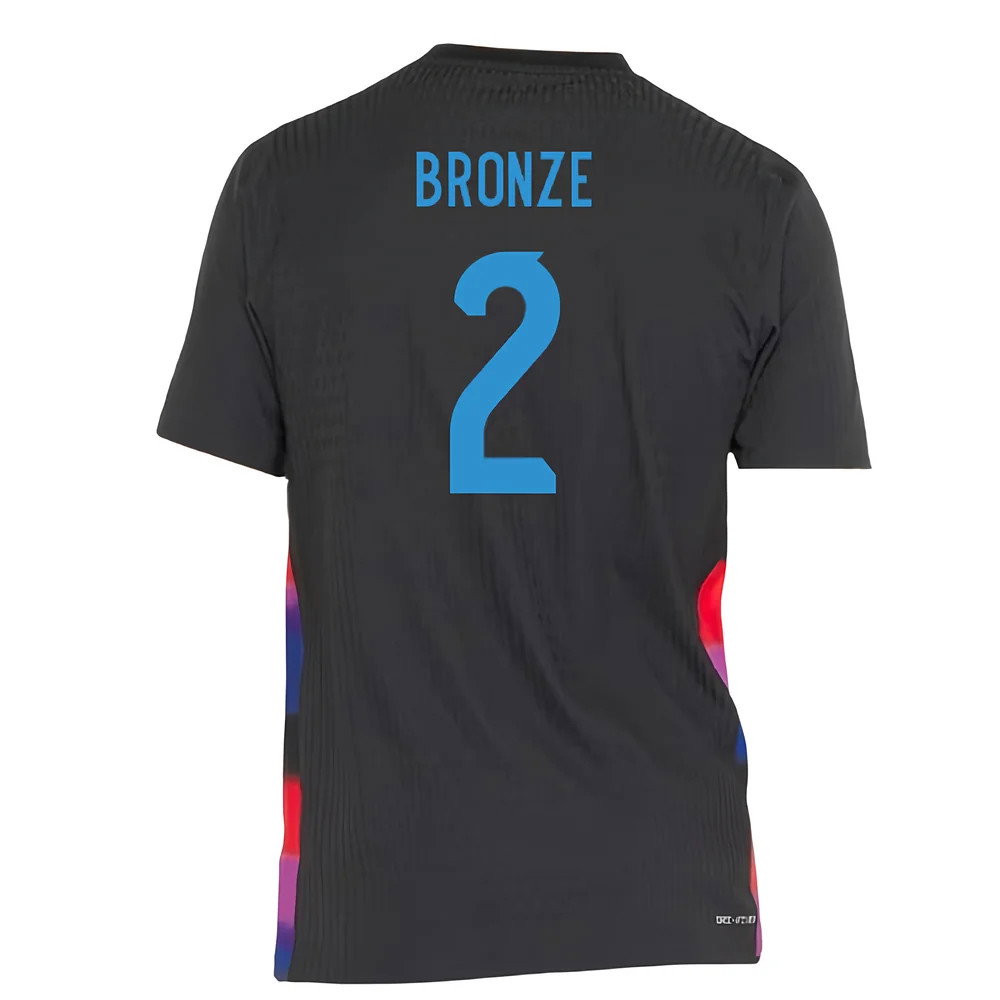 2025-2026 England WEC Authentic Away Shirt (Black) - Mens (BRONZE 2)