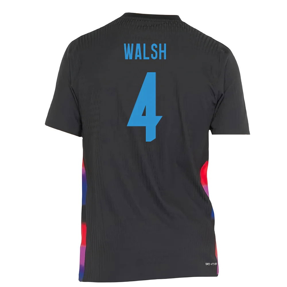 2025-2026 England WEC Authentic Away Shirt (Black) - Mens (WALSH 4)