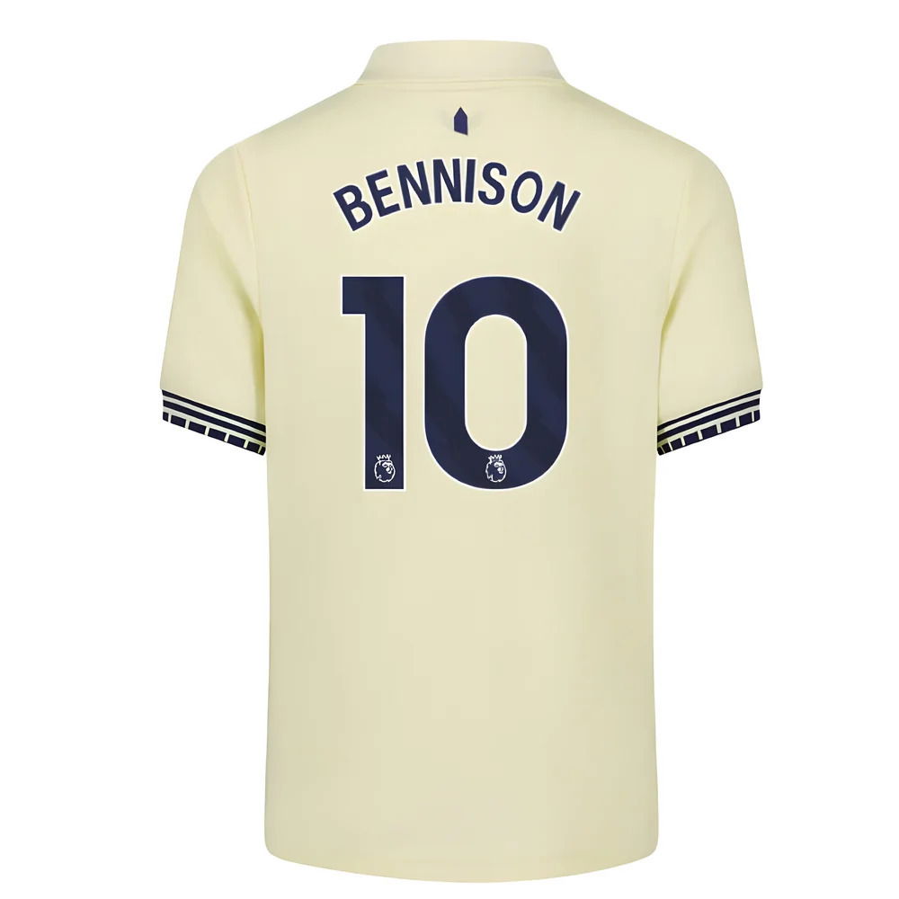 2025-2026 Everton Away Shirt - Kids (Bennison 10)