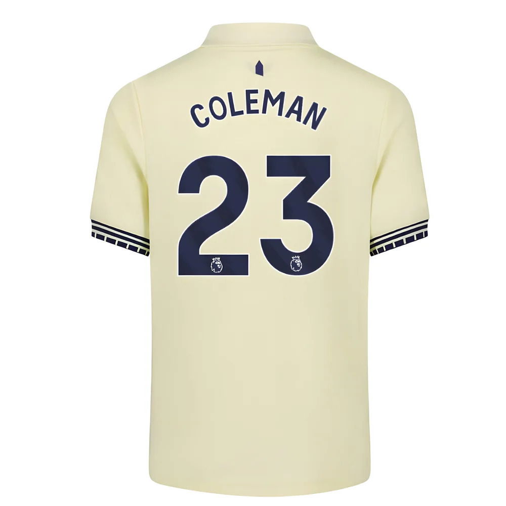 2025-2026 Everton Away Shirt - Kids (Coleman 23)