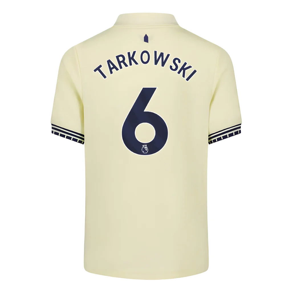 2025-2026 Everton Away Shirt - Kids (Tarkowski 6)